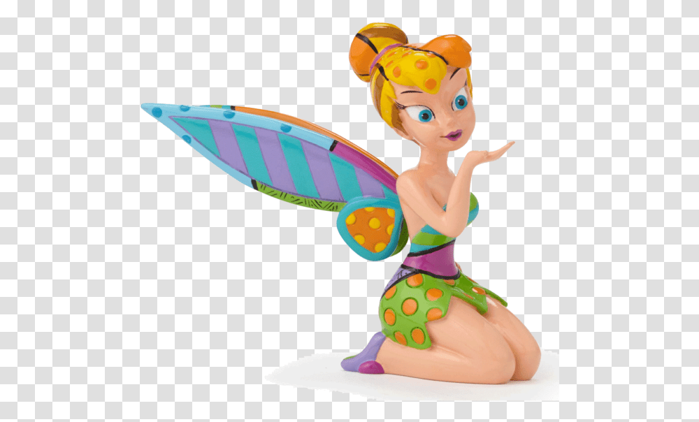 Disneyquots Tinker Bell Mini Fig By Britto Feya Din, Toy, Person, Human, Figurine Transparent Png