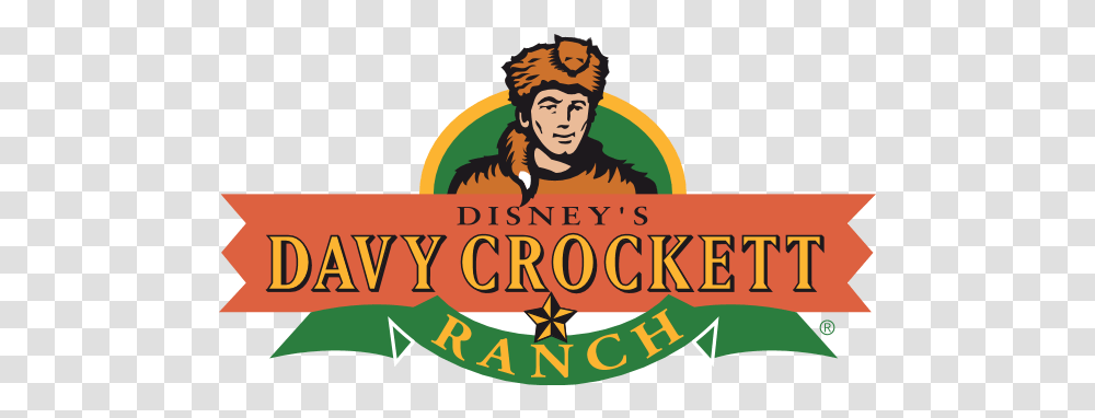 Disneys Davy Crockett Ranch Logo Fine Arts Museum Basel, Person, Symbol, Alphabet, Text Transparent Png