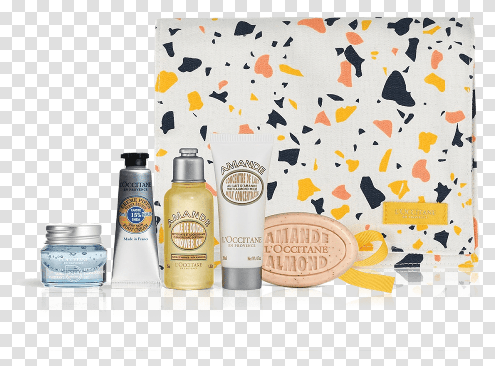 Display View 11 Of Summer Perfection Beauty Kit Domaine De Canton, Bottle, Cosmetics, Rug, Beer Transparent Png