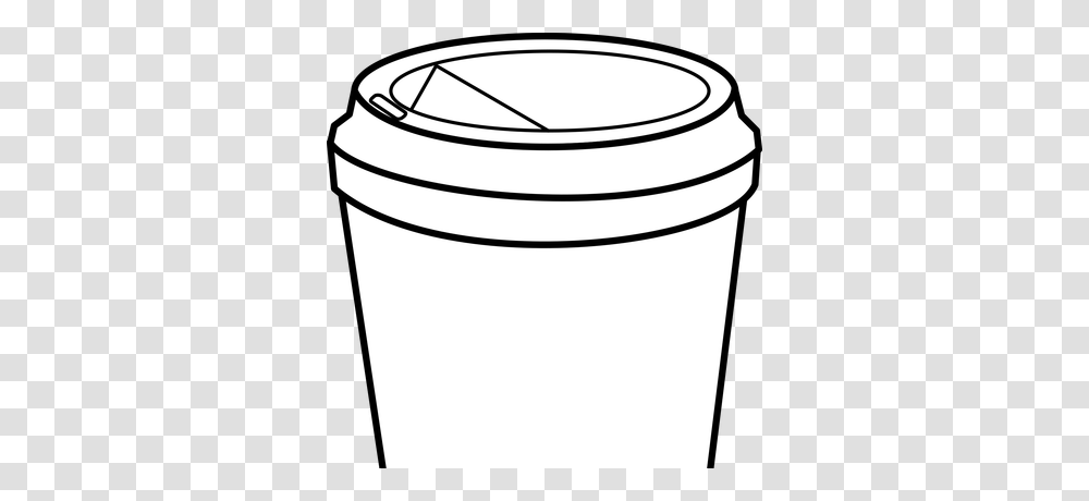 Disposable Coffee Cup, Tin, Can, Trash Can, Mixer Transparent Png