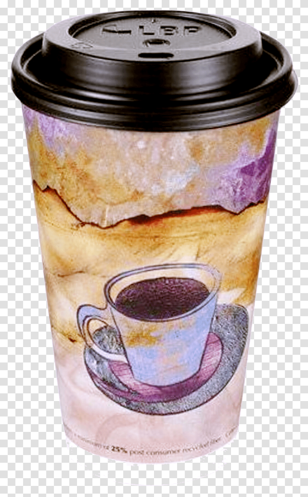 Disposable Paper Coffee Cup With Lid, Jar, Pottery, Vase, Sweets Transparent Png
