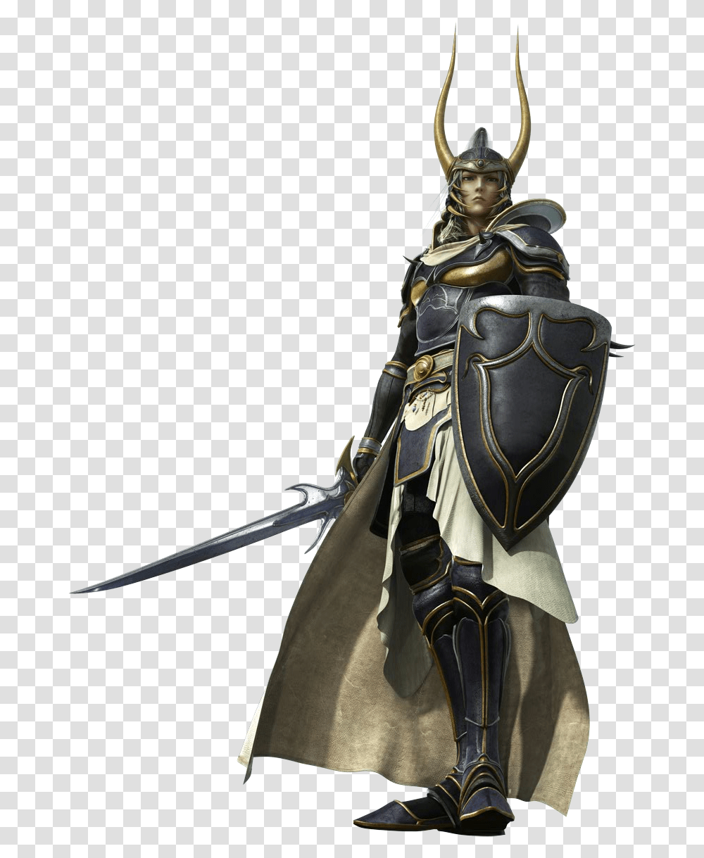 Dissidia Ff1 Warrior Of Light, Person, Human, Knight, Armor Transparent Png