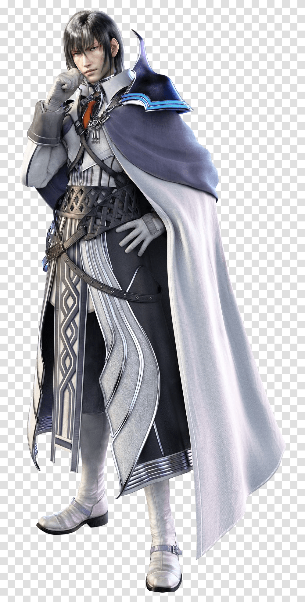 Dissidia Final Fantasy Cid, Apparel, Fashion, Cape Transparent Png