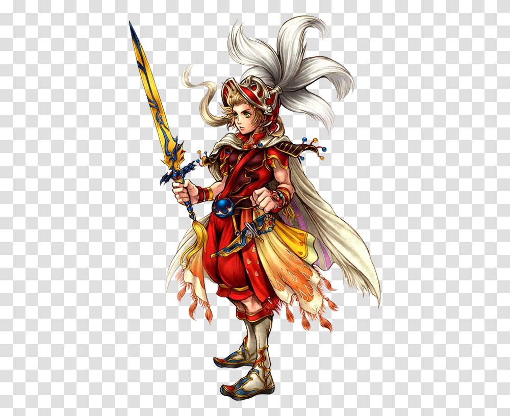 Dissidia Final Fantasy Final Fantasy Dissidia Artwork, Person, Costume, Archery, Sport Transparent Png