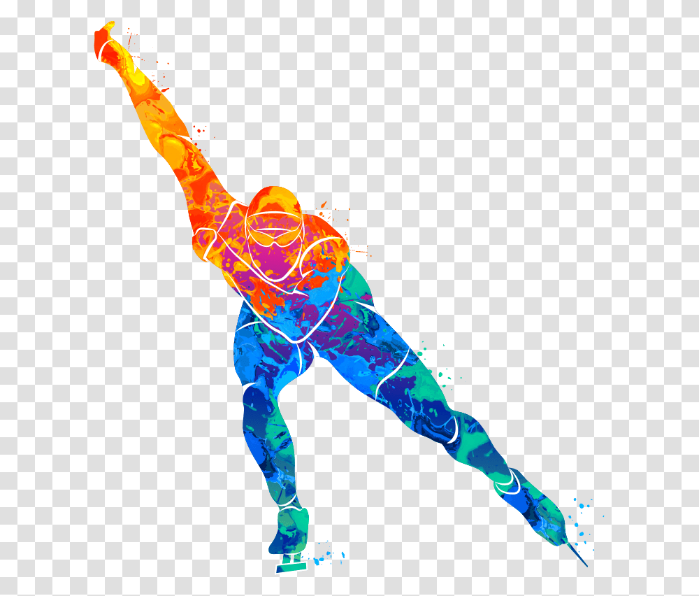 Distances Are Shorter Than In Long Track Racing With Vector Graphics, Person, Human, Hand, Astronaut Transparent Png