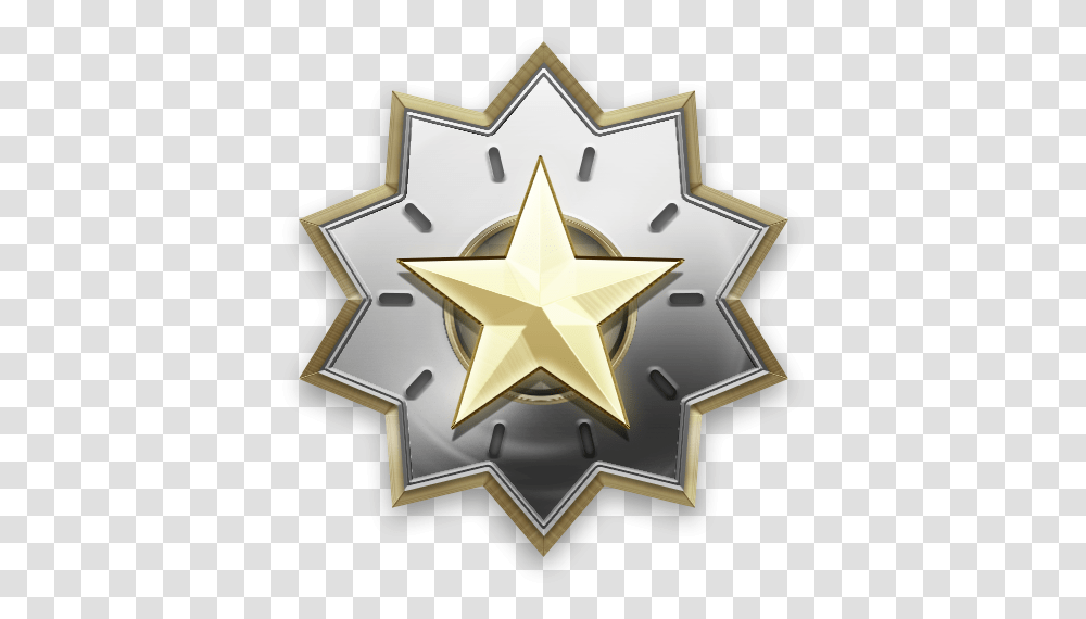 Distinguished Master Guardian, Star Symbol, Cross, Gold Transparent Png