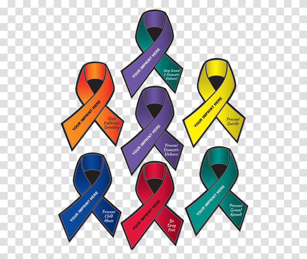 Distracted Driving Ribbon, Sash, Gold, Flyer, Poster Transparent Png