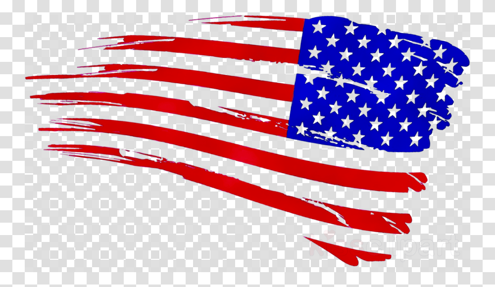 Distressed American Flag Transparent Png