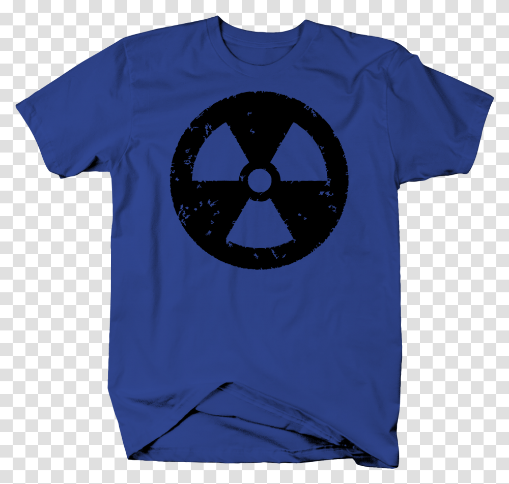 Distressed Biohazard Nuclear Symbol Color T Shirt Boss T Shirts Animal, Apparel, T-Shirt Transparent Png
