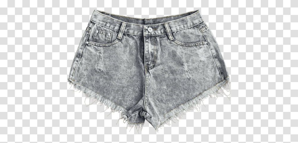 Distressed Hip Pockets Ripped Jeans Frayed Hem Bleach Shorts, Apparel, Rug, Skirt Transparent Png
