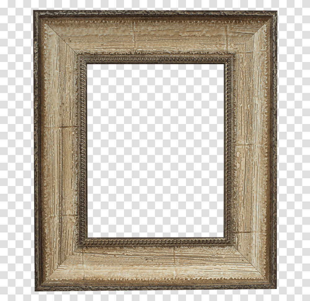 Distressed Mirror Frame Black Frame Gold Trim, Wood, Furniture, Hardwood Transparent Png