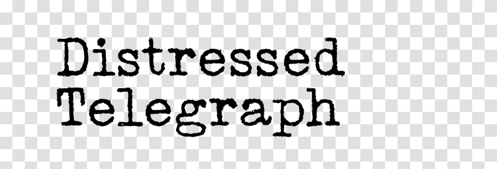 Distressed Telegraph In Use, Alphabet, Word, Number Transparent Png