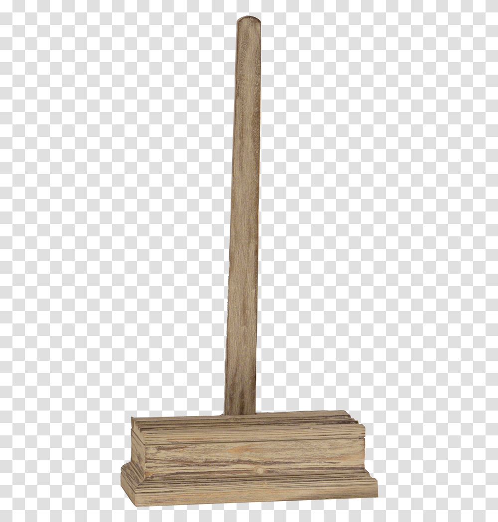 Distressed Wood Easel Broom, Tool, Mattock, Hoe, Stick Transparent Png