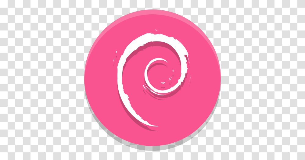 Distributor Logo Debian Free Icon Of Debian Logo Icon, Food, Spiral, Candy, Lollipop Transparent Png