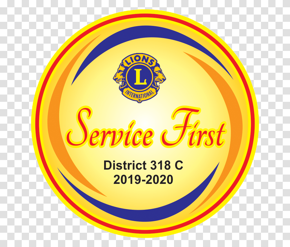 District 318c Logo, Label, Gold Transparent Png
