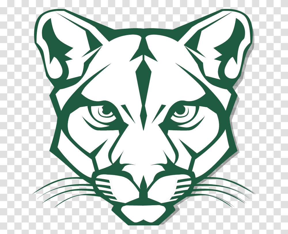 District Cougar Head Clipart, Graphics, Pattern, Floral Design, Symbol Transparent Png