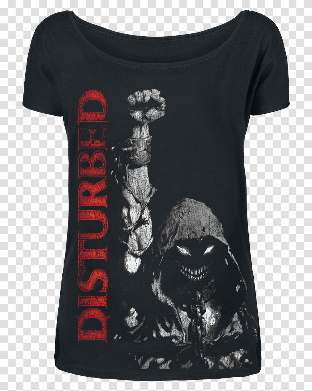 Disturbed Ten Thousand Fists The Guy, Apparel, T-Shirt, Sleeve Transparent Png