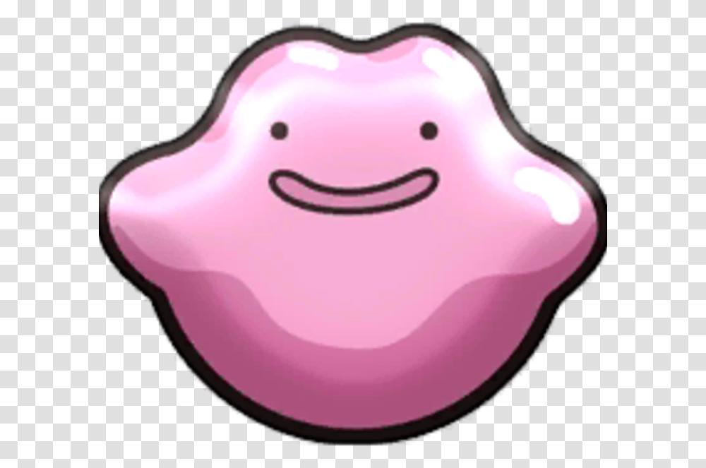 Ditto Evolution Line Happy, Purple, Piggy Bank, Egg, Food Transparent Png