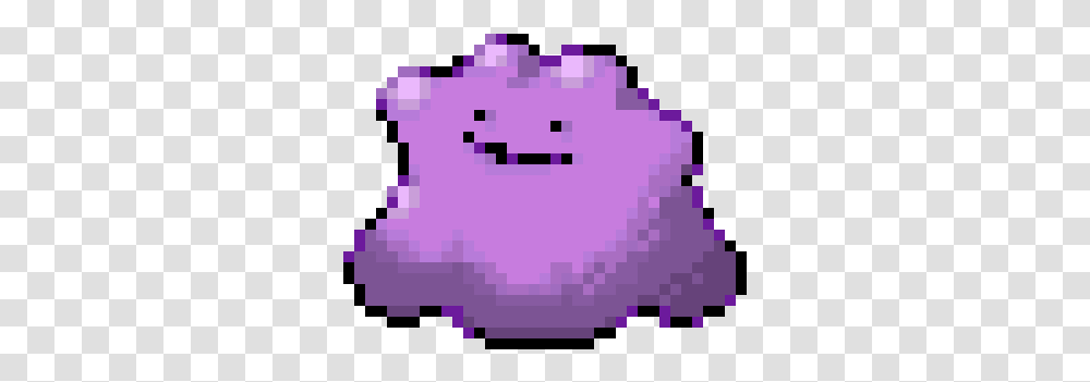 Ditto Pixel Art Pokemon Ditto, Rug, Purple Transparent Png