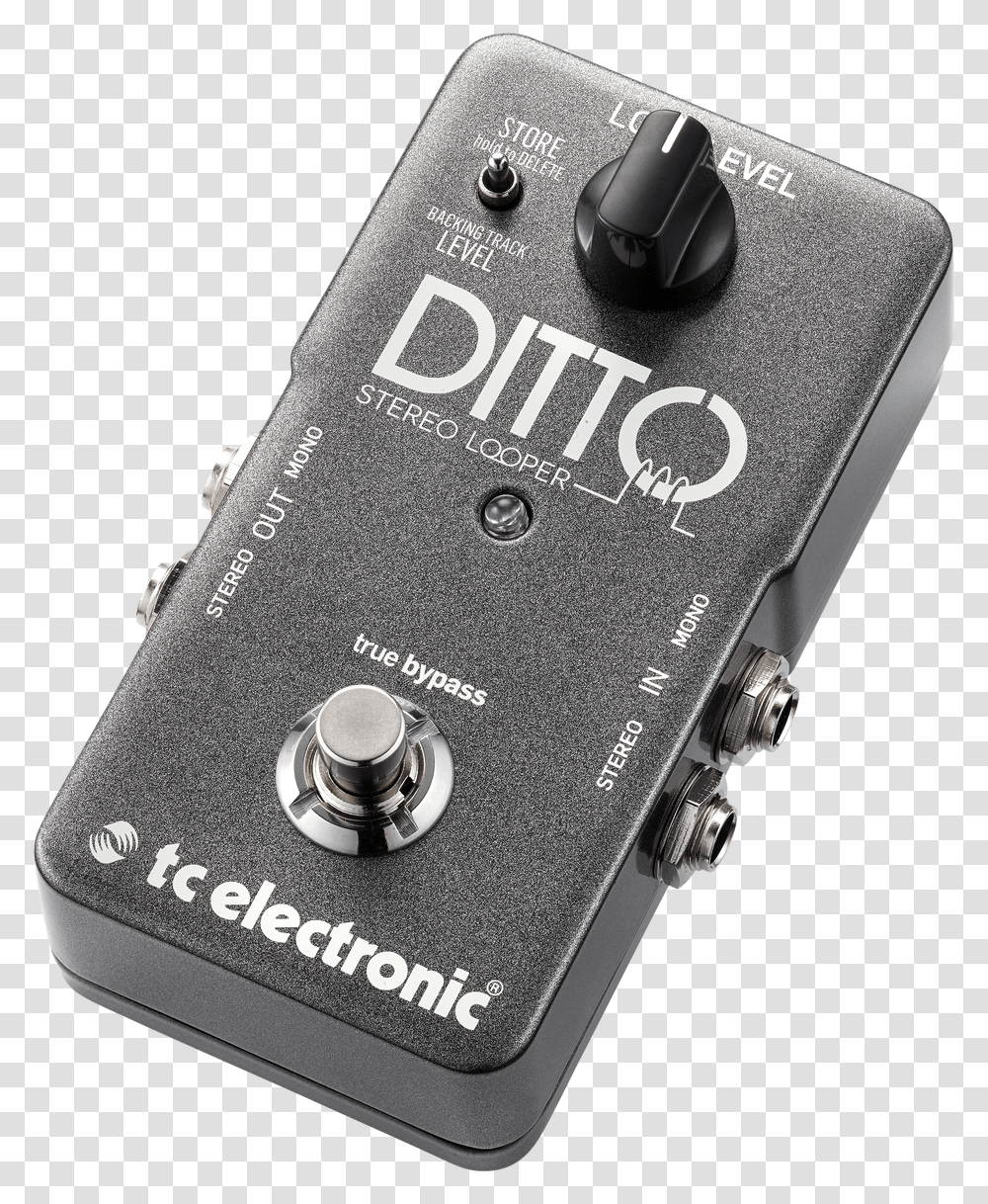 Ditto Stereo Looper Pedal Tc Electronic, Switch, Electrical Device, Electronics, Mobile Phone Transparent Png