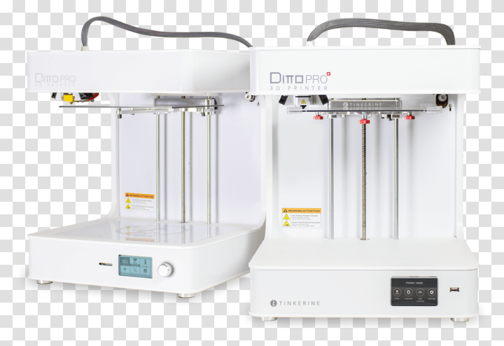 Dittopro Series Dp000 Tinkerine Ditto Pro 3d Printer, Machine, Indoors, Plot, Appliance Transparent Png