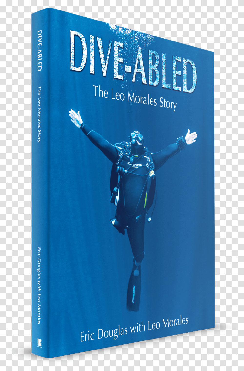 Dive Abled 3d Cover Book Cover, Water, Person, Outdoors, Sport Transparent Png