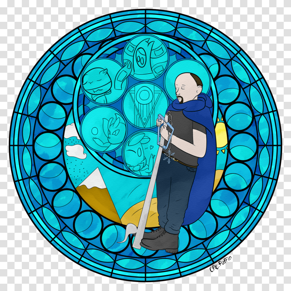 Dive To The Heartmorea Friend Suggested I Try Circle, Stained Glass, Sphere Transparent Png