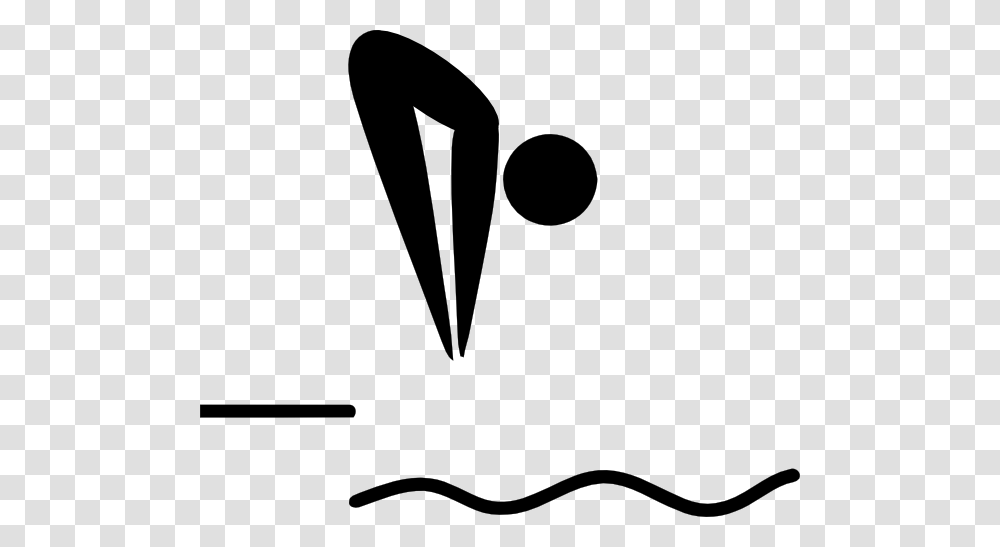 Diver Clipart Diving Board, Stencil, Face, Logo Transparent Png