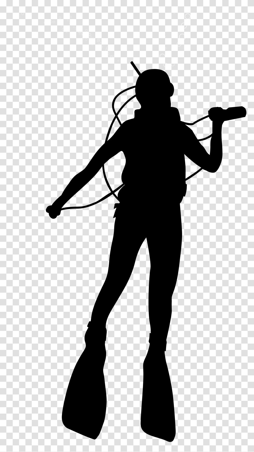 Diver Silhouette Clip Art, Cross, Number Transparent Png