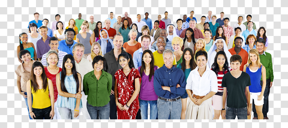 Diverse Group Of Americans, Person, Pants, Long Sleeve Transparent Png