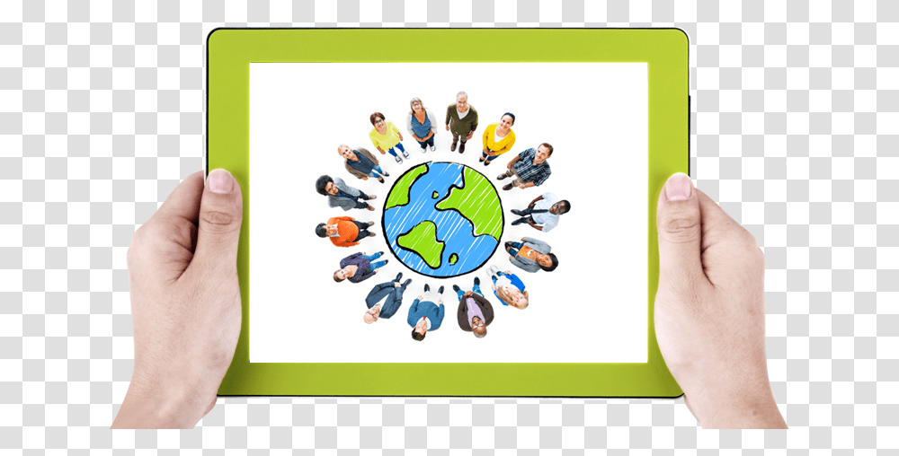 Diverse People On A World, Person, Crowd, Audience Transparent Png