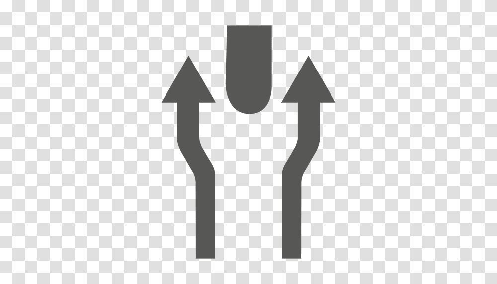 Divided Highway Begins Sign, Cross, Weapon, Weaponry Transparent Png