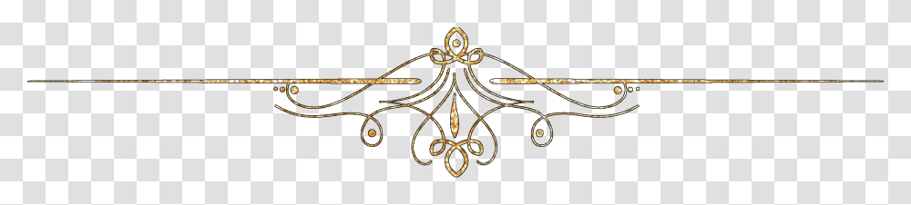 Divider Gold Line, Ornament, Pattern Transparent Png