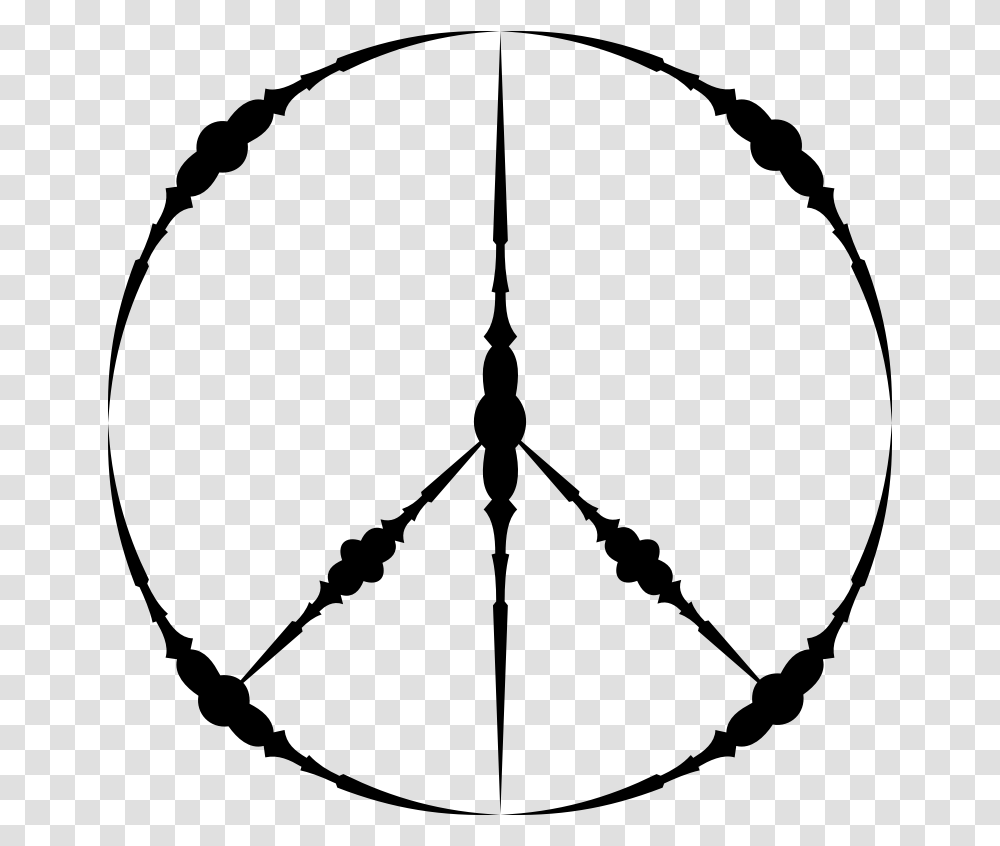 Divider Peace Sign Clip Art, Gray, World Of Warcraft Transparent Png