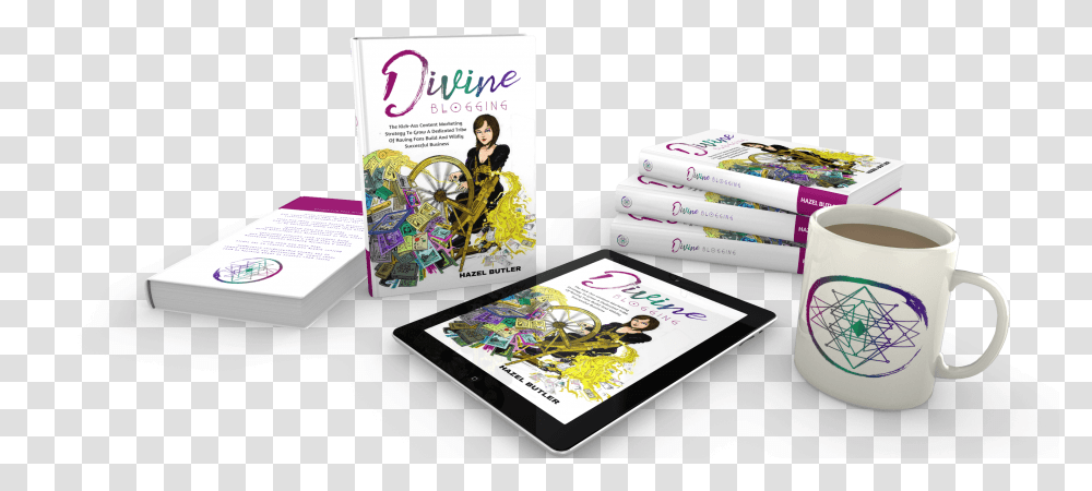 Divine Blogging Book Spread Tablet Computer, Person, Human, Paper, Flyer Transparent Png