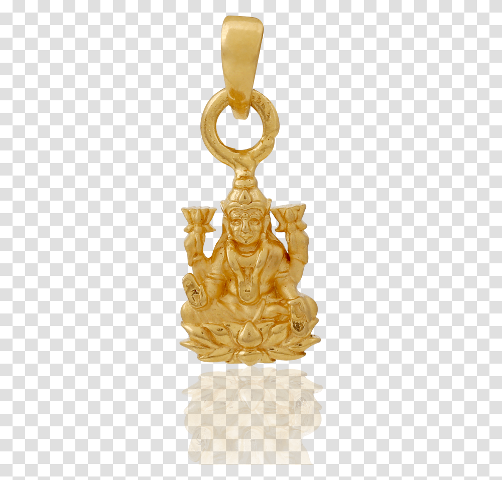 Divine Goddess Lakshmi Pendant Lakshmi Gold Pendant, Figurine, Ivory, Wedding Cake Transparent Png