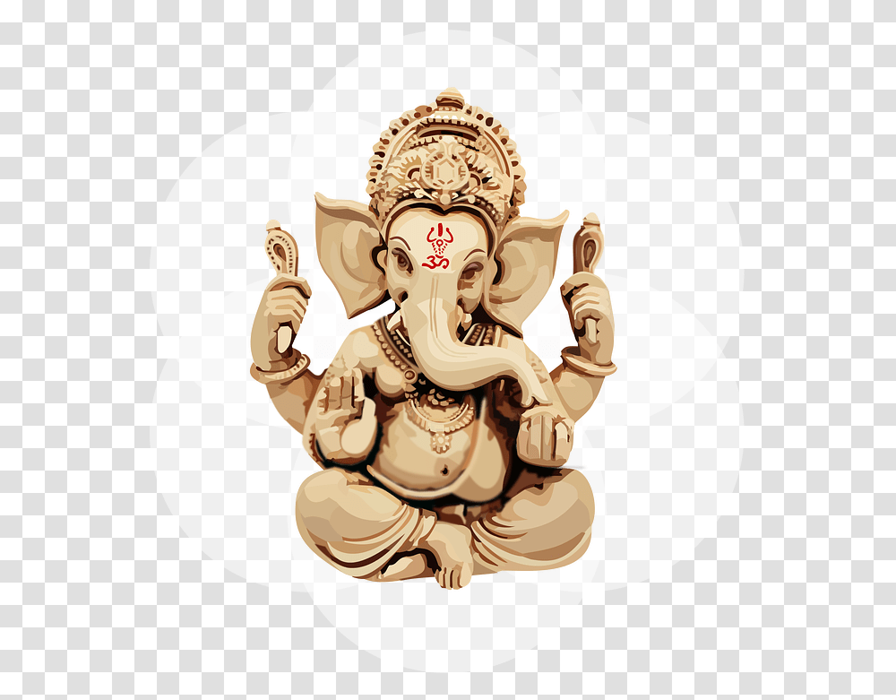 Divinity Ganesh Happy Ganesh Chaturthi 2019, Emblem, Person, Human Transparent Png