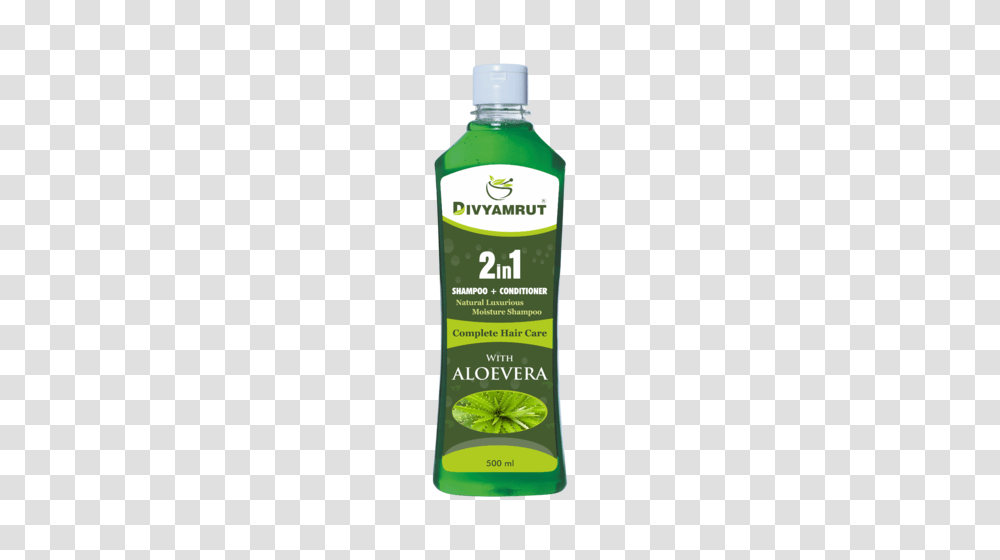 Divyamrut Alovera Shampoo Usage Personal Parlour Rs Piece, Bottle, Shaker, Beverage, Plant Transparent Png