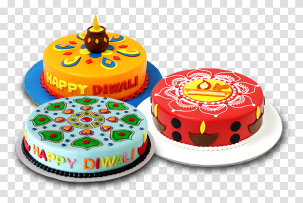 Diwali Cakes Diwali Theme Birthday Cake, Dessert, Food Transparent Png