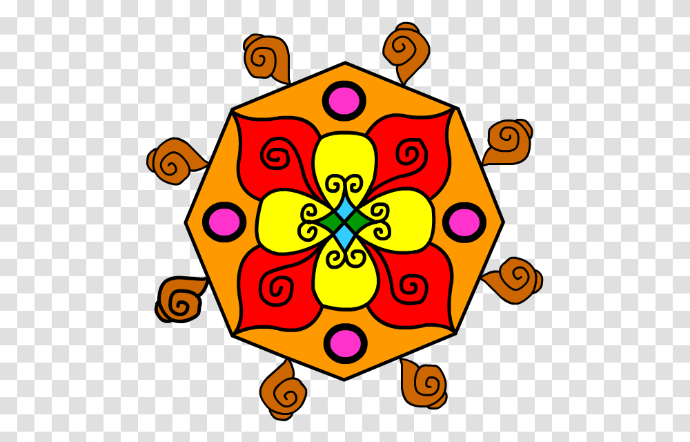 Diwali Clipart Rangoli Rangoli, Pattern, Floral Design, Ornament Transparent Png