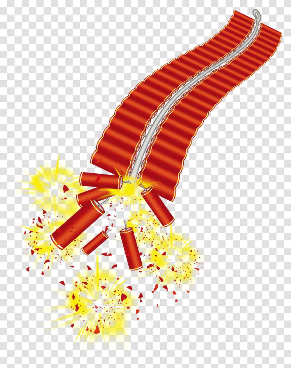Diwali Firecrackers Image Free Download Chinese New Year Firecracker Transparent Png