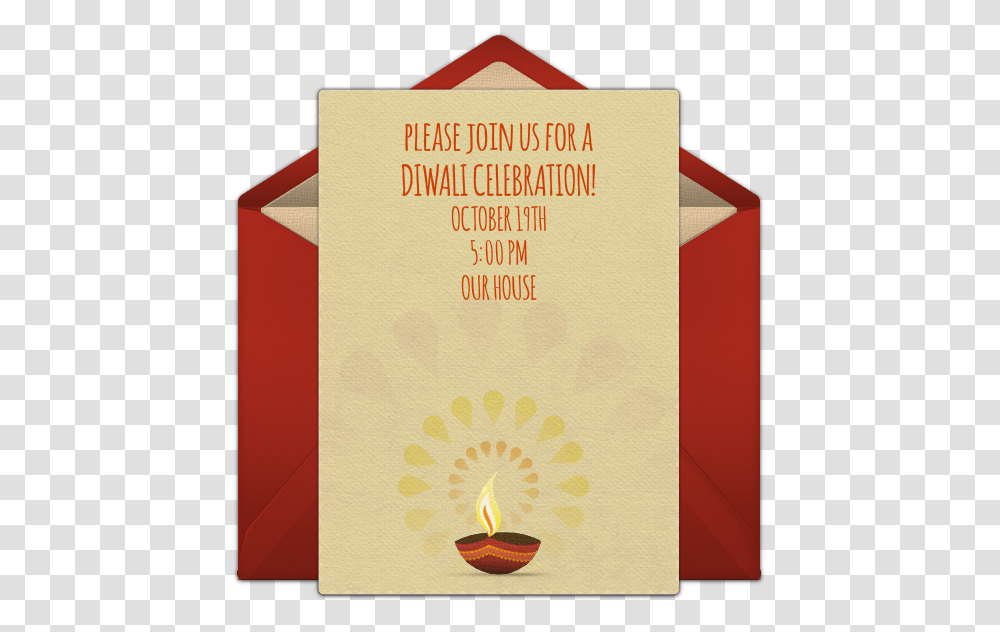 Diwali Invitation Card Template, Envelope, Book, Mail, Greeting Card Transparent Png