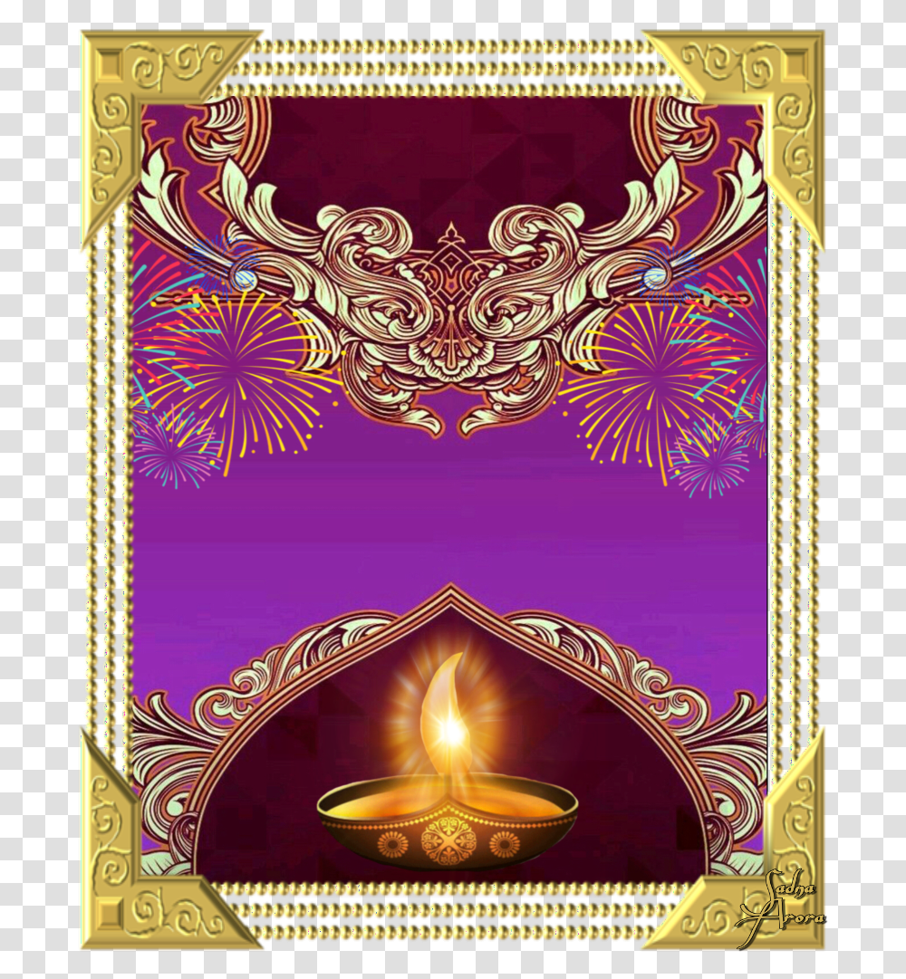 Diwali Wallpaper By Sadna2018 Festival Diya Deepawali Motif, Floral Design, Pattern Transparent Png
