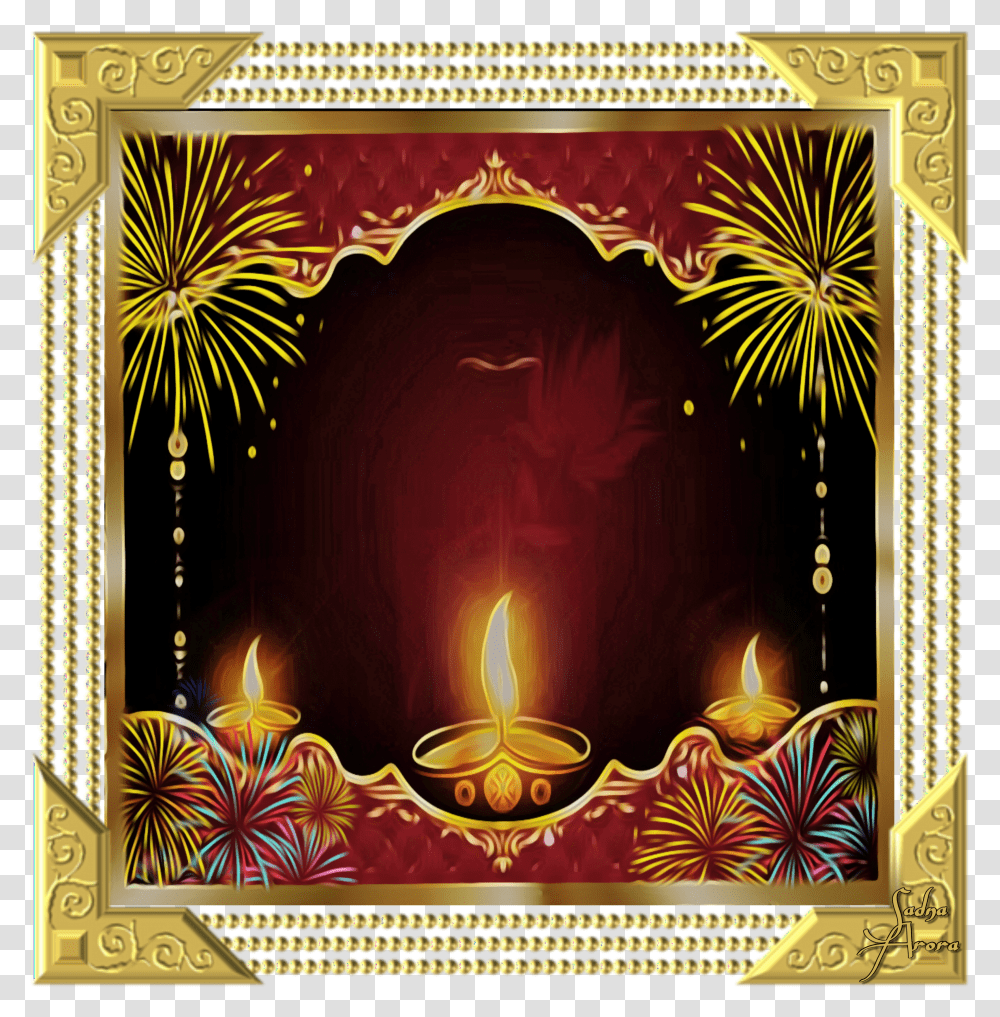 Diwali Wallpapers By Sadna2018 Frame Happydiwali Transparent Png