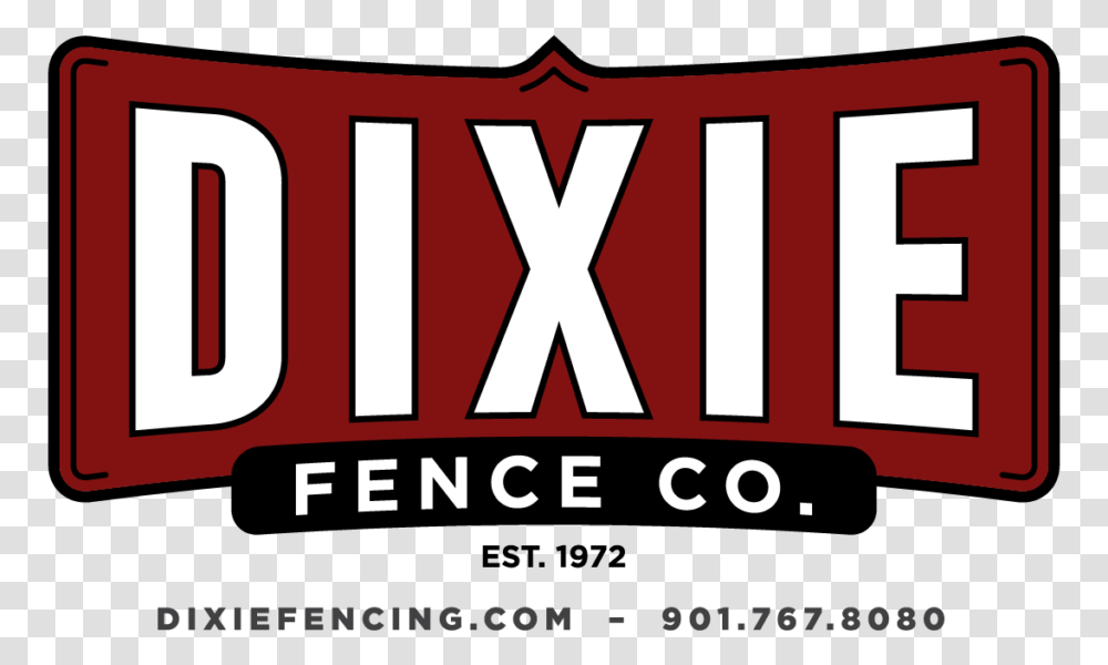 Dixie Fence Graphics, Word, Label, Vehicle Transparent Png
