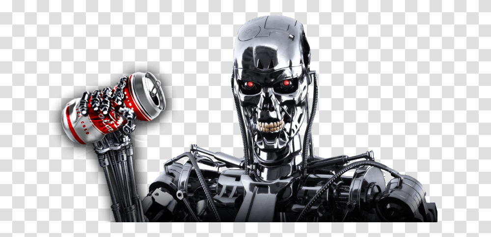 Diy Animatronic Terminator T 800 Endo Skull Build Terminator Hd, Helmet, Apparel, Robot Transparent Png