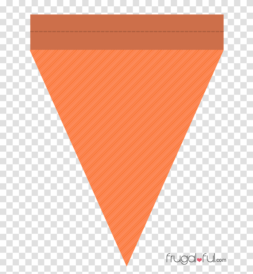 Free Printable Triangle Banner Triangle, Cone, Rug Transparent Png Throughout Triangle Pennant Banner Template