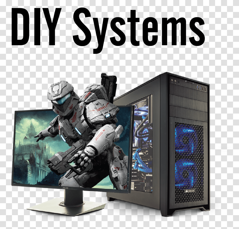 Diy Systems Pc Gamer, Helmet, Apparel, Computer Transparent Png