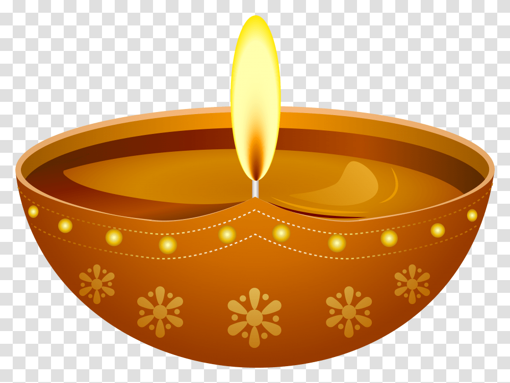 Diya, Candle, Fire, Diwali, Birthday Cake Transparent Png