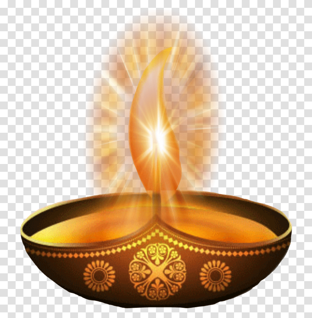 Diya Candle Jyoti Deepak By Sadna2018 Light Diwali Diwali Gif Background, Lamp, Bowl, Bronze, Gold Transparent Png